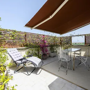  Apartament Rooftop Porretta Citta Giardino Check-in From 3 Pm To 10 Pm